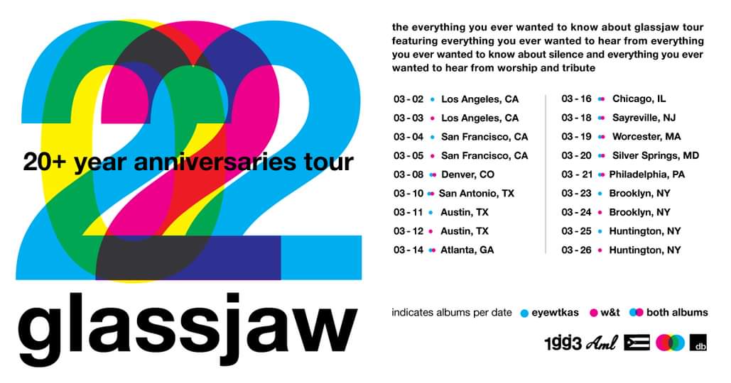 glassjaw tour dates